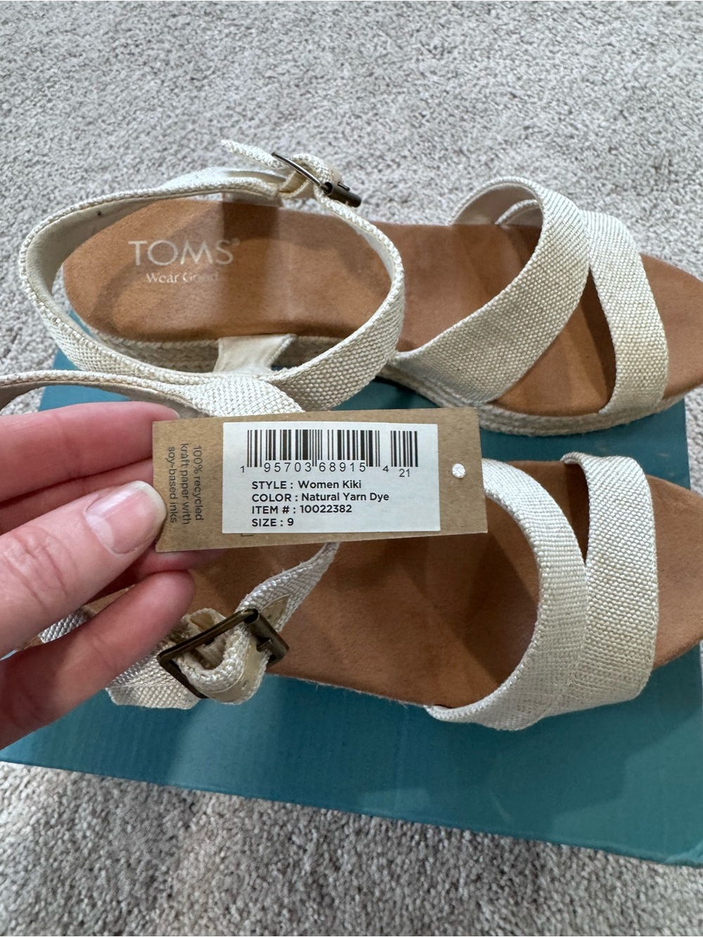 TOMS Kiki Espadrille Sandal - Picture 7 of 8